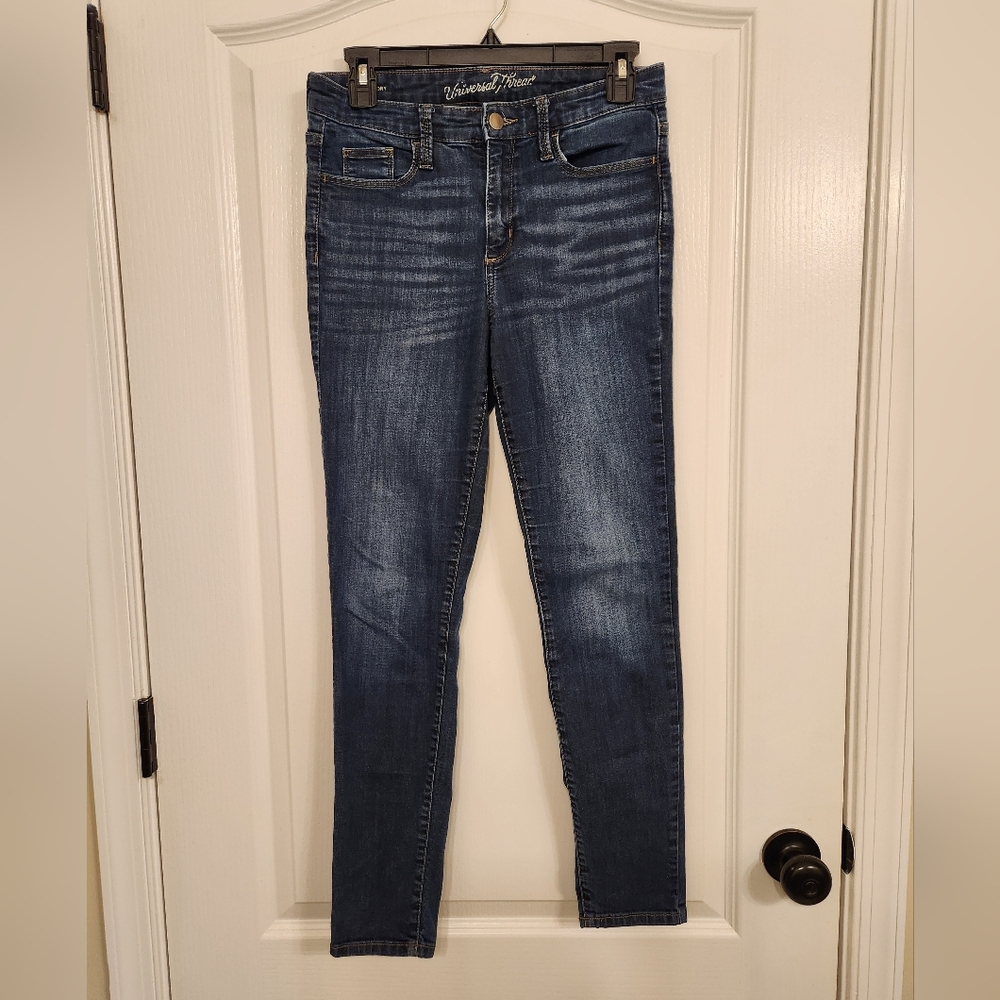 Women's Universal Thread High Rise Skinny Jeans 6/28 R - Picture 2 of 5